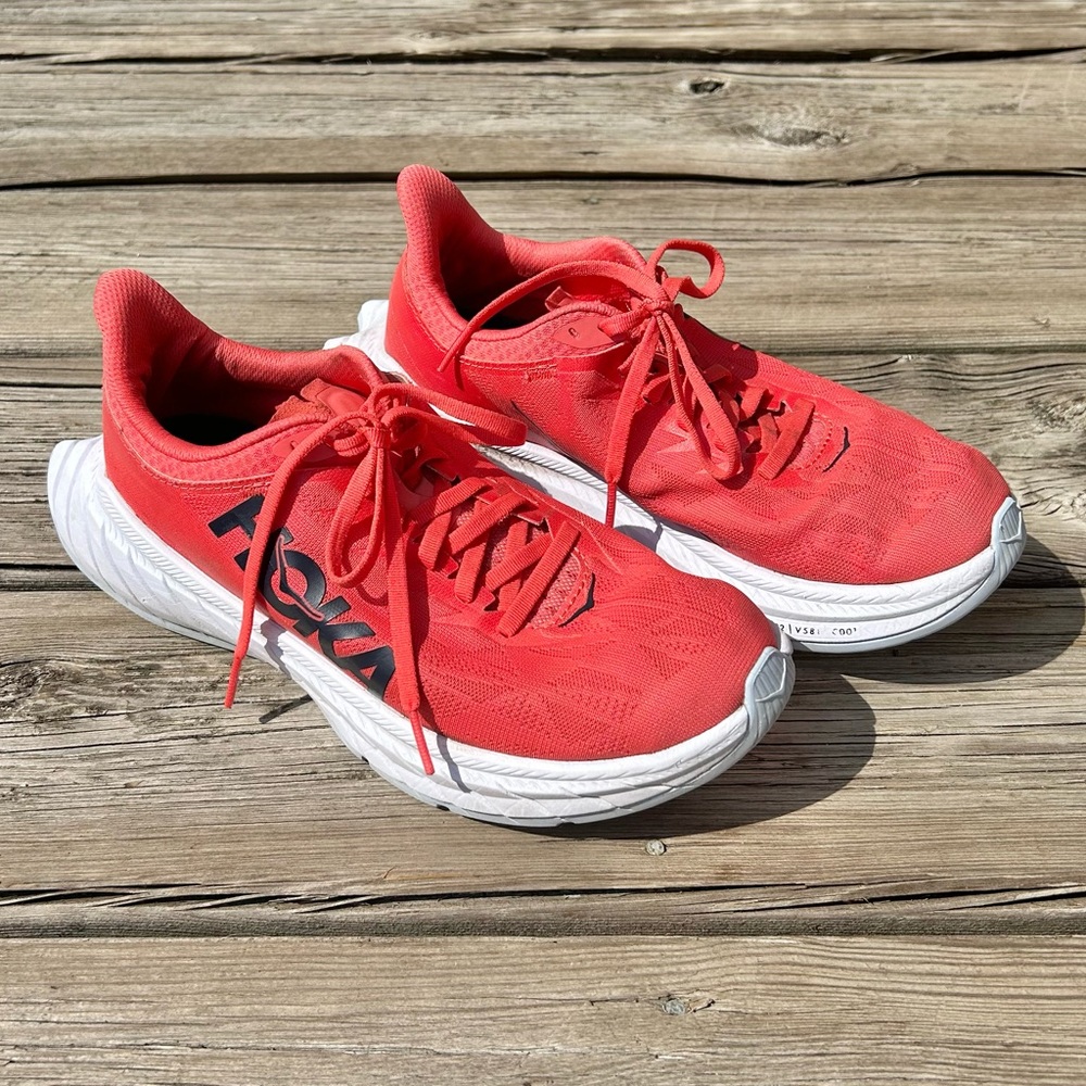 Hoka One One Carbon X 2 Hot Coral | Size 7.5